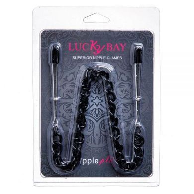 Зажимы&nbsp;на&nbsp;соски&nbsp;Nipple&nbsp;play пинцет Chain&nbsp;Heavy Metall black