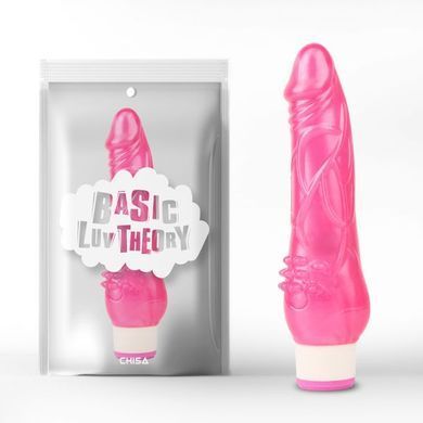 CH97156 вібратор Basic Luv Theory Beginner Rider-Pink Chisa 20,5 см без упаковки