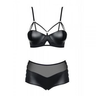 Комплект Obsessive Leatheria 2-pcs set black L / XL