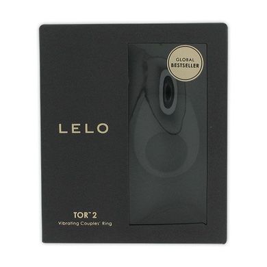 Эрекционное кольцо с вибрацией LELO Tor 2 Black