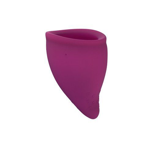Менструальна чаша Fun Factory FUN CUP SIZE B, бордова, багаторазова, діаметр 4,3 см, об&rsquo;єм 30 мл