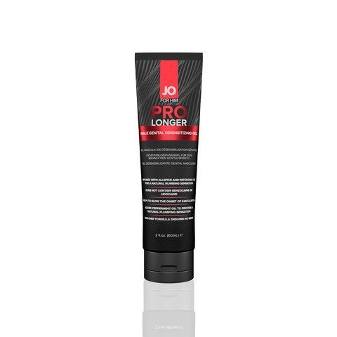 Пролонгер гель System JO Prolonger Gel (60 мл) з олією перцевої м&rsquo;яти, гвоздикового перцю та пачулів