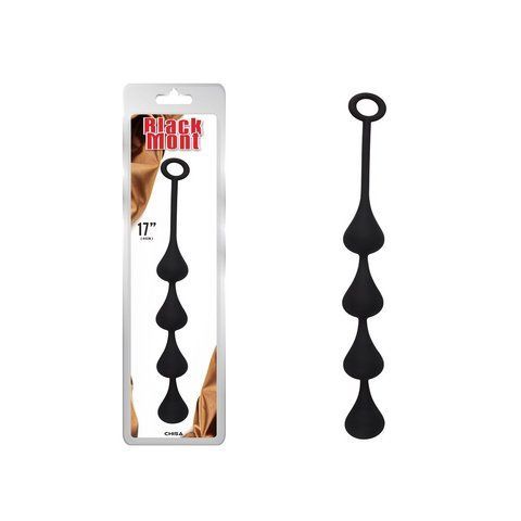 Анальные&nbsp;бусы&nbsp;Chisa Black&nbsp;Mont&nbsp;"17"&nbsp;Anal&nbsp;Penetrator&nbsp;M