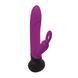 Вібратор з обертанням стовбура Adrien Lastic Mini Bonnie з петелькою для пальчика, Фиолетовый