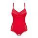 Боди Obsessive Jolierose teddy red L/XL