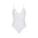 Боді з ажурним декором та відкритим кроком Ursula Body white S/M &mdash; Passion, Білий