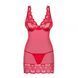 Боді 853-CHE-3 chemise thong red S / M