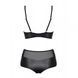 Комплект Obsessive Leatheria 2-pcs set black L / XL