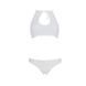 Комплект: бра, трусики с ажурным декором и открытым шагом Ursula Set white XXL/XXXL &mdash; Passion, Белый