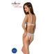 Комплект: бра, трусики с ажурным декором и открытым шагом Ursula Set white XXL/XXXL &mdash; Passion, Белый