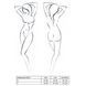 MIRAJANE BODY black XXL/XXXL - Passion Exclusive