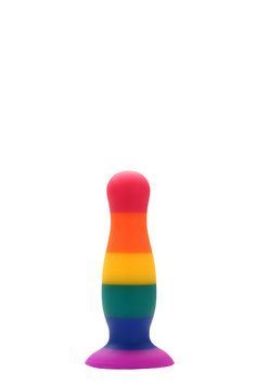 Райдужний анальний затор Dream Toys Colourful Love Plug