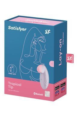 Вібратор Satisfyer Tropical Tip Light Lilac