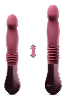 Вібратор TEMPTASIA TRIXIE THRUSTING DILDO WINE