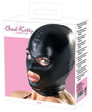 Маска чорна Bad Kitty Naughty Toys Mask