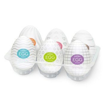 Набір Tenga Egg Variety Pack (6 яєць), Білий