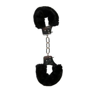 Наручники EASYTOYS Furry&nbsp;Handcuffs&nbsp;-&nbsp;Black, Черный