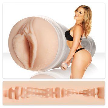 Мастурбатор Fleshlight Girls: Alexis Texas - Outlaw, со слепка вагины, очень нежный, Телесный