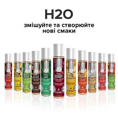 Смазка на водной основе System JO H2O — Raspberry Sorbet (120 мл) без сахара, растительный глицерин