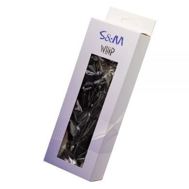 Батіг з екошкіри FLOGGER BLACK
