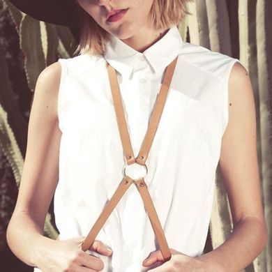Портупея " 8 " MAZE by, Bijoux Indiscrets коричнева