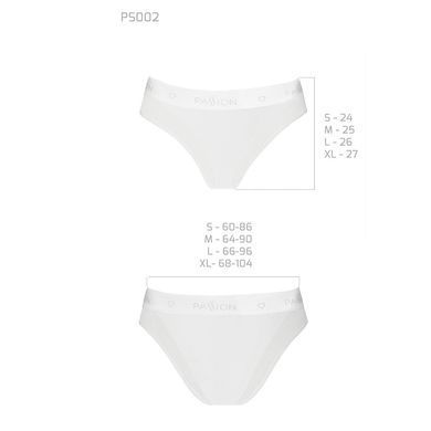 Трусики с прозрачной вставкой Passion PS002 PANTIES white, size S