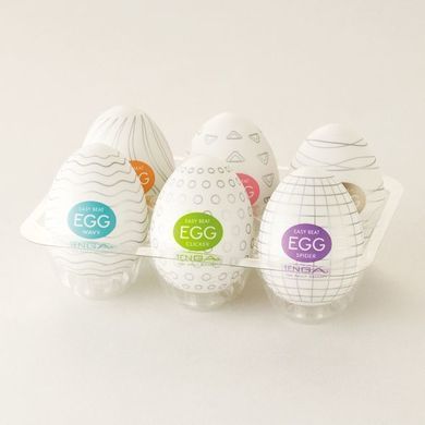 Набор Tenga Egg Variety Pack (6 яиц), Белый