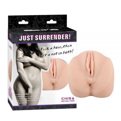 Вагіна на 2 отвори з кібершкіри Chisa Man'k Just just surrender