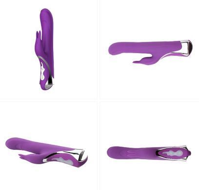Вибратор-кролик Chisa Missile Rabbit Purple