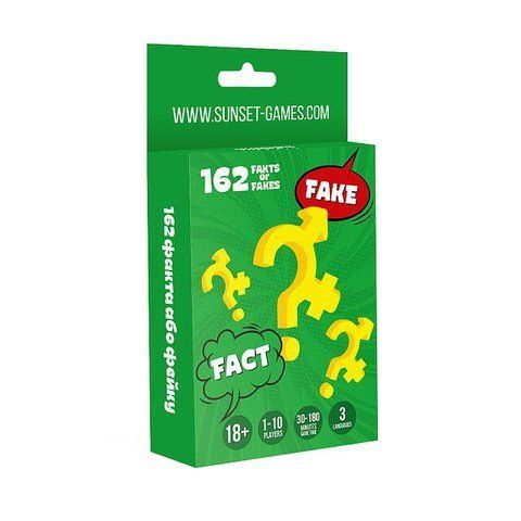 Эротическая игра для пар &laquo;162 Fakts or Fakes&raquo; (UA, ENG, RU)