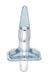 Плаг с вибрацией MENZSTUFF PURRFECT PLUG, CLEAR BLUE