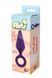 Анальний затор Dream Toys FLIRTS PULL PLUG MEDIUM PURPLE