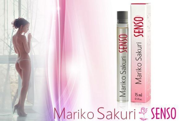 Духи з феромонами жіночі Aurora Mariko Sakuri SENSO (roll-on), 15 мл