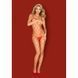 Комбинезон&nbsp;Obsessive Bodystocking&nbsp;N102&nbsp;RED&nbsp;S/M/L, Красный