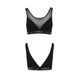 Топ с прозрачной вставкой Passion PS002 TOP black, size M