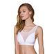 Топ с прозрачной вставкой Passion PS002 TOP white, size M