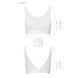 Топ с прозрачной вставкой Passion PS002 TOP white, size M