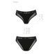 Трусики з прозорою вставкою Passion PS002 PANTIES black, size M