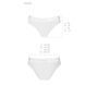 Трусики с прозрачной вставкой Passion PS002 PANTIES white, size S