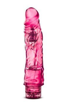 Вибратор реалистичный Blush B Yours Vibe 10 розовый, 22.5 х 4.9 см