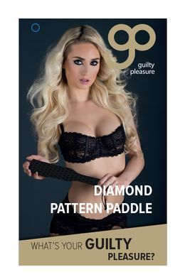 Шльопанка з візерунком GP SILICONE DIAMOND PATTERN PADDLE