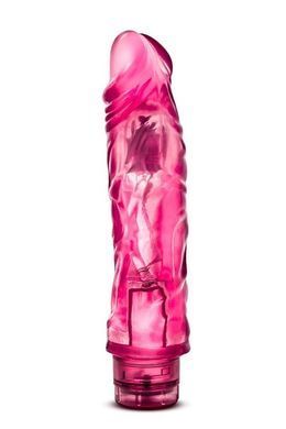 Вибратор реалистичный Blush B Yours Vibe 10 розовый, 22.5 х 4.9 см