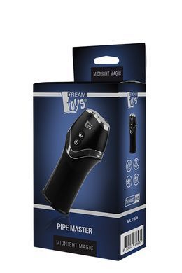 Мастурбатор з вібрацією для стимулювання головки пеніса Dream toys Midnight Magic, чорний