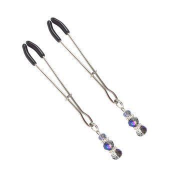 Зажимы для сосков Art of Sex - Nipple Clamps Lovely Blue