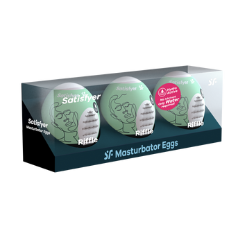 Набір Satisfyer Masturbator Egg 3er Set Riffle