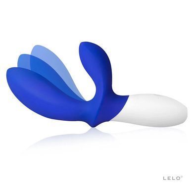Массажер простаты LELO Loki Wave Federal Blue, 2 мотора, влекущее движение + стимуляция промежности