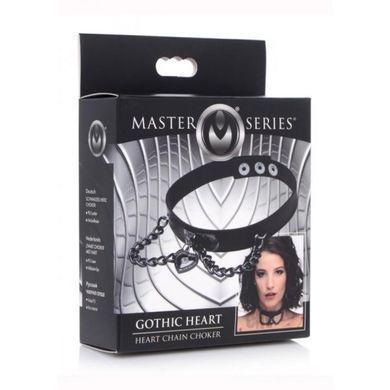 Чокер XR Brands Gothic Heart Adjustable Collar