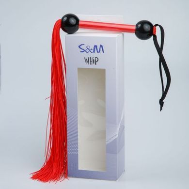 F61412 батіг з силікону FLOGGER RED