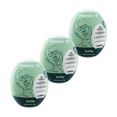 Набір Satisfyer Masturbator Egg 3er Set Riffle