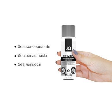 Лубрикант на силиконовой основе System JO PREMIUM &mdash; ORIGINAL (60 мл) без консервантов
